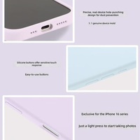 Casing Silikon Cair Magnetik Merah untuk 18 Pro Max dengan Lapisan Matte Anti Jatuh Pelindung Handphone