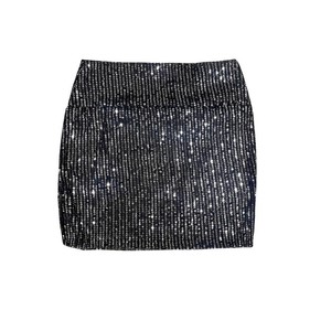 <span class=keywords><strong>Minifalda</strong></span> Sexy Transparente <span class=keywords><strong>con</strong></span> Lentejuelas, Diseño Ligeramente Transparente para Mujer, Estilo Club Nocturno - Product Image 5