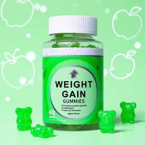OEM Best Selling Curvy Vitamin Weight Gain <strong>Gummies</strong> <strong>Orange</strong> Flavor HALAL Certified 60 Count 24-Month Shelf Life Support Fuller - Product Image 2