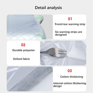 Barato completo medio invierno coche calor cubierta Anti granizo algodón granizo protección coche cubierta Hailstorm al aire libre para invierno - Product Image 3