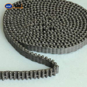 Cadena silenciosa de contacto de entrepierna de guía lateral de confiable, cadenas de alto par de dientes invertidos para caja de transferencia automotriz - Product Image 1