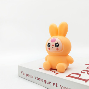 ของเล่นบีบหมีน้อยน่ารัก TPR บรรเทาความเครียด ของเล่นบีบกระต่ายน่ารัก ผ่อนคลาย สำหรับเด็ก - Product Image 3