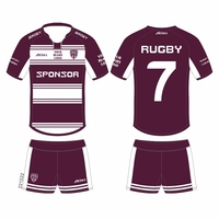 Akilex kualitas terbaik kustomisasi pakaian rugbi grosir Jersey seragam grosir peralatan rugbi kustom Jersey Vintage