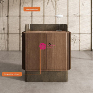 <span class=keywords><strong>Comptoir</strong></span> de réception moderne pour petit salon de coiffure haut de gamme Yicheng Beauty, design contemporain, prix abordable - Product Image 6
