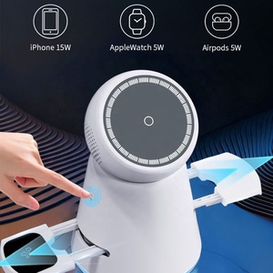 Station de charge QI2 3 en 1 pour <span class=keywords><strong>iPhone</strong></span>, station de charge <span class=keywords><strong>sans</strong></span> <span class=keywords><strong>fil</strong></span> pour appareils <span class=keywords><strong>Apple</strong></span>, support de <span class=keywords><strong>chargeur</strong></span>, <span class=keywords><strong>chargeur</strong></span> <span class=keywords><strong>sans</strong></span> <span class=keywords><strong>fil</strong></span> magnétique - Product Image 2