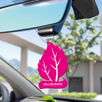 Désodorisant de voiture en papier de noix de coco naturel certifié CE, longue durée, papier écologique, formule éliminant les odeurs