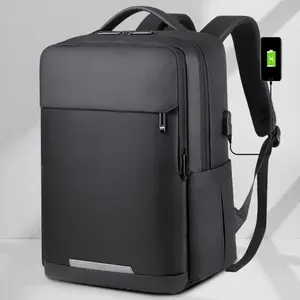 Tas punggung pintar pengisian daya Usb multifungsi, tas bahu pintar tahan air, tas ransel Laptop bisnis Mochila