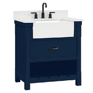 Mueble de Baño Azul Marino Estilo Americano Vietnamita de Fácil Instalación - Product Image 3
