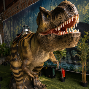 Dinosaurio Raptor de 4 Metros para Montar, Equipo Realista para Centros Comerciales y Parques de Aventuras, Juguete de Plástico para Interiores/Exteriores - Product Image 6