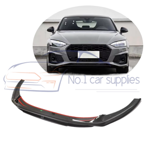 Divisor delantero de fibra de carbono seca para <span class=keywords><strong>A5</strong></span> <span class=keywords><strong>S</strong></span>-<span class=keywords><strong>line</strong></span> Sedan S5 Lip Sport <span class=keywords><strong>2021</strong></span> - Product Image 6