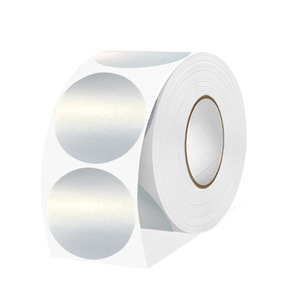 Etiqueta Térmica Holográfica Plateada, Adhesivo Personalizado para Embalaje de Productos de Lujo y Marca - Product Image 3