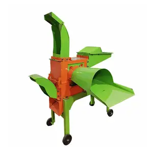 Agriculture Corn Straw, Grass, Straw Chopper Machine Electric Chaff Cutter Machine For Animal Feed