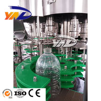 Machine de remplissage d'eau en bouteille PET automatique 3L 5L 10L, ligne de production complète