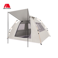Tente de camping pliable d'extérieur, portable, imperméable, épaissie, pour la plage, ouverture et fermeture automatiques en un clic
