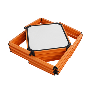 Hot bán hình chữ nhật hợp kim nhôm có thể gập lại cho Showcase <span class=keywords><strong>Twister</strong></span> tháp hiển thị cho triển lãm - Product Image 3