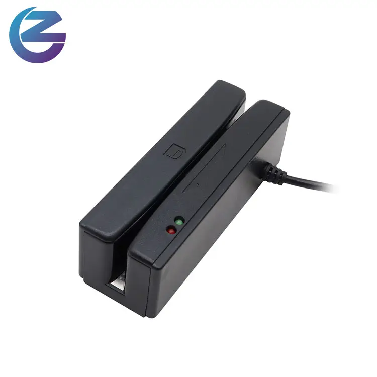 Mini-Magnetstreifen-Kartenleser MSR100 Programmier barer USB-Magnetstreifen-MSR-IC-Chipkarten leser