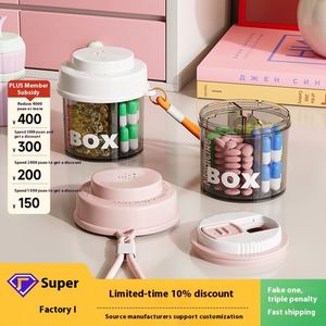 Caja de Medicamentos Portátil de Plástico con Compartimentos, Mini Organizador de Viaje Multifuncional, Éxito de Ventas Internacional - Product Image 2