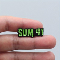Broche de groupe rock Magic Number 41, accessoire badge musical