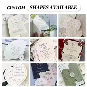 Tarjeta de Menú con Tipografía Personalizada, Empaquetada en un Sobre de Encaje de Yute Hecho a Mano para Decoración de Mesa de Boda Estilo Boho Vintage - Product Image 5
