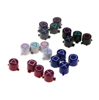 Boutons de manette PS5, boutons D-PAD et ABXY pour manette PS5, pièces de rechange DIY pour coque PS5