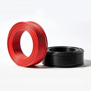 สายเคเบิลโซลาร์เซลล์แรงดันต่ำ ShangJin PV1-F ขนาด 10/12 AWG ทองแดงเคลือบดีบุก XLPE มาตรฐาน IP67 รองรับแรงดันไฟฟ้า AC2000V สำหรับสถานีไฟฟ้าโซลาร์เซลล์ - Product Image 4