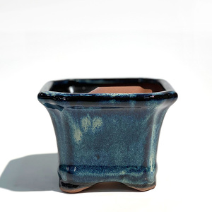 <span class=keywords><strong>Maceta</strong></span> de cerámica de estilo chino para decoración de jardín, <span class=keywords><strong>pequeña</strong></span> y cuadrada, suculentas - Product Image 5