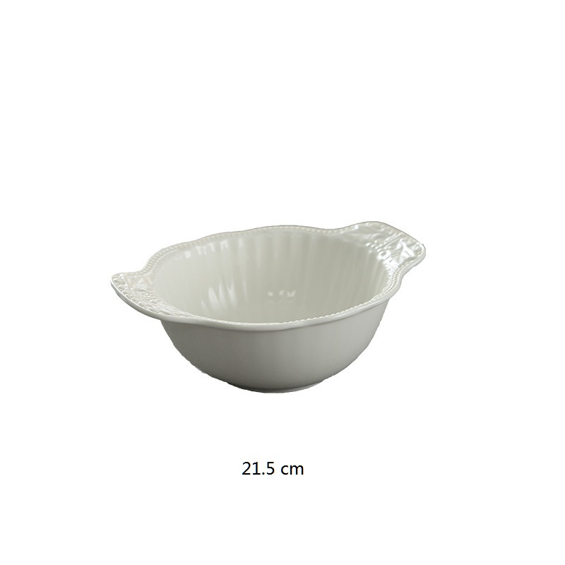 Large Double Handle Bowl