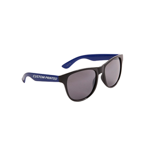 Gafas de sol promocionales estampadas en dos tonos <span class=keywords><strong>Nerd</strong></span>, venta al por mayor gafas de sol de neón de dos tonos - Product Image 1