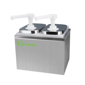 Station de distribution de sauce en acier inoxydable pour restaurant, équipement de cuisine commerciale, facile à nettoyer, capacité de 1L à 5L - Product Image 6