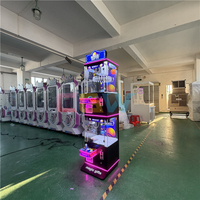 GOOD PROFIT Máquina recreativa comercial de doble capa con garra para premios, con logotipo de empresa personalizado, Precio