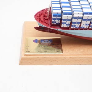 Tùy chỉnh thực hiện 45cm Xiang tay nghề tàu chở hàng mô hình quy mô 1:888 Mô hình tàu container Chất lượng cao cho quà tặng doanh nghiệp - Product Image 2