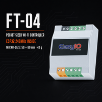 JohonControl EasyIO FT-04 BACnet IP Wi-Fi Server 2UI 2AO Relay Ethernet 24V AC 48VA HVAC Access Point.