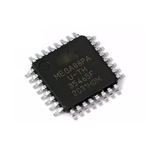 ATMEGA88PA-AU TQFP-32 ชิปไมโครคอนโทรลเลอร์สถาปัตยกรรม AVR แบบ 8 บิต ATMEGA88PA - Product Image 1