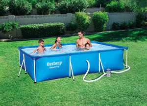 <span class=keywords><strong>Bestway</strong></span> 56411 3,00 M X 2,01 m X 66cm portátil <span class=keywords><strong>de</strong></span> PVC sobre el suelo Piscina familiar al aire libre con el mejor <span class=keywords><strong>precio</strong></span> - Product Image 2