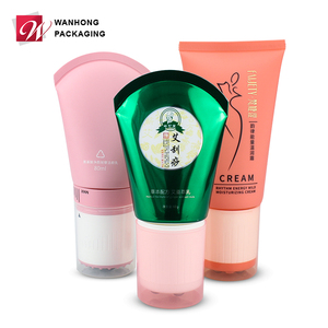 D50mm 塑料化妆品容器，带 5 个滚轮按摩管，容量 80-120 毫升，适用于皮肤护理和身体护理 - Product Image 1