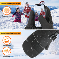 Gants chauffants d'extérieur Gants chauffants USB chauffants pour le snowboard Gants à écran tactile pour l'équitation Ski Snowboard Randonnée Cyclisme Chauffe-mains