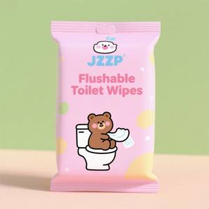 JZZP nuevo Material toallitas húmedas desechables para bebés a base de plantas toallitas desechables de papel lavables sin perfume para el cuerpo del bebé - Product Image 3