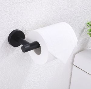 Moderna In Acciaio Inox Nero Opaco carta Igienica <span class=keywords><strong>Porta</strong></span> <span class=keywords><strong>Asciugamani</strong></span> di Carta - Product Image 2