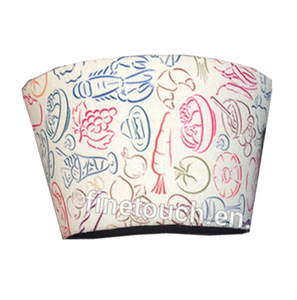 Soporte rechoncho de neopreno personalizado con enfriador de latas impreso por sublimación y funda para taza de café para aislamiento de bebidas y uso en exteriores - Product Image 5