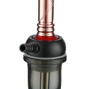 Shisha narghilè Set con tubo in Silicone accessori bocchino in acciaio inox Sheesha Chicha Nargile pipa ad acqua fumante - Product Image 5