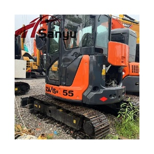 Miglior prezzo originale giappone usato Hitachi Zx55 Zx50 Mini escavatore di vendita a caldo di marca usato costruzione scavatore <span class=keywords><strong>macchina</strong></span> 5ton in magazzino - Product Image 1