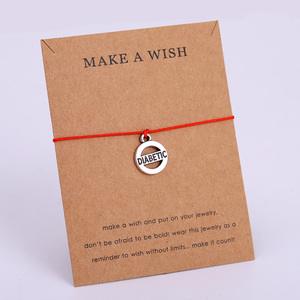 Mes histoires ne sont pas encore terminées Diabète de type 1 Type 2 Diabétique Puzzle Pieces Autisme Sensibilisation Ruban Charm <span class=keywords><strong>Bracelet</strong></span> pour Femme - Product Image 2