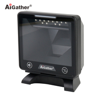 Lecteur de codes QR A-90 mégapixels avec capteur CMOS, scanner de codes-barres 1D 2D de bureau, compatible Android, Windows, Mac, Linux, POS