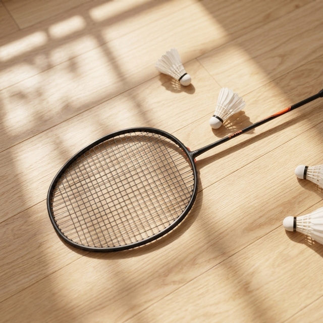 Indoor Outdoor Use Badminton Racket Integrated Aluminum Glass Material Stiff Shaft Durable Windproof Design Powerful Smash