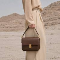 Sac à Main de Luxe en Cuir pour Femmes, Fabrication Personnalisée avec Logo, Vente en Gros, Sac Rétro à Bandoulière pour Femmes