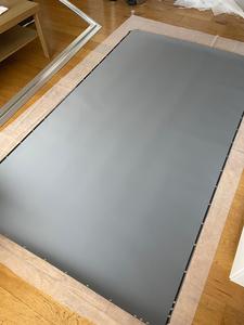 Pantallas de Proyección Wupro/ODM CBSP PET Crystal 4K UHD 16:9 de 70-150 Pulgadas, Pantalla de Proyección Fija para el Hogar, UST CLR/ALR, Gallery-CBSP - Product Image 4