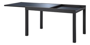 Extensión de <span class=keywords><strong>aluminio</strong></span> <span class=keywords><strong>Mesa</strong></span> de vidrio templado <span class=keywords><strong>Mesa</strong></span> de comedor cuadrada extensible 135/270x90cm Jardín al aire libre <span class=keywords><strong>Exterior</strong></span> Villa Patio - Product Image 4