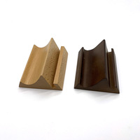 Base de calendrier de bureau en bois massif personnalisée avec logo, support de présentation créatif pour décoration de bureau, vente en gros