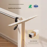 Bureau en acier réglable en hauteur électrique, bureau intelligent pour ordinateur, bureau de jeu, bureau d'étude à domicile, poste de travail