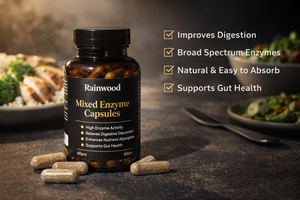 Capsules d'enzymes mixtes Rainwood OEM, enzymes digestives, capsules d'enzyme lactase - Product Image 2